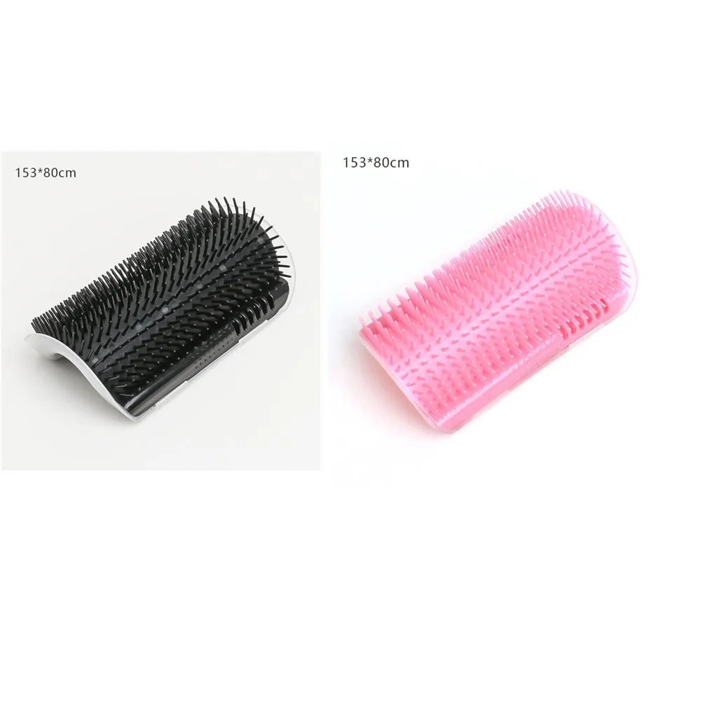 Pet Cat Corner Scrubber Massager Cat Scratching Scratching Scratcher Cat Brush Comb Massage Corner Brush Pet Supplies