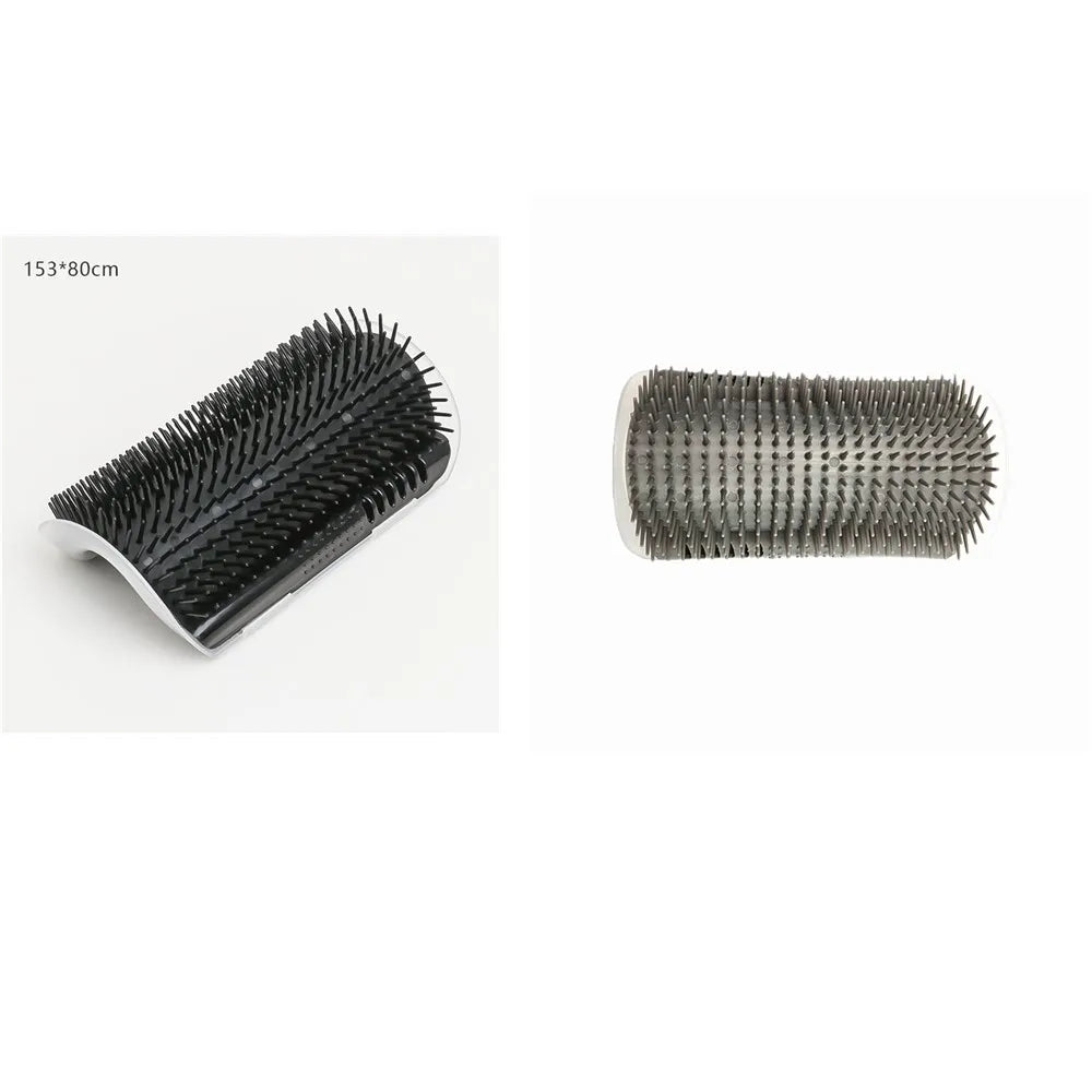 Pet Cat Corner Scrubber Massager Cat Scratching Scratching Scratcher Cat Brush Comb Massage Corner Brush Pet Supplies